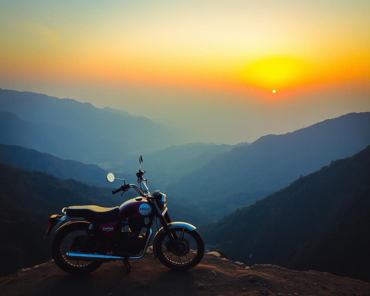 Sunset ride