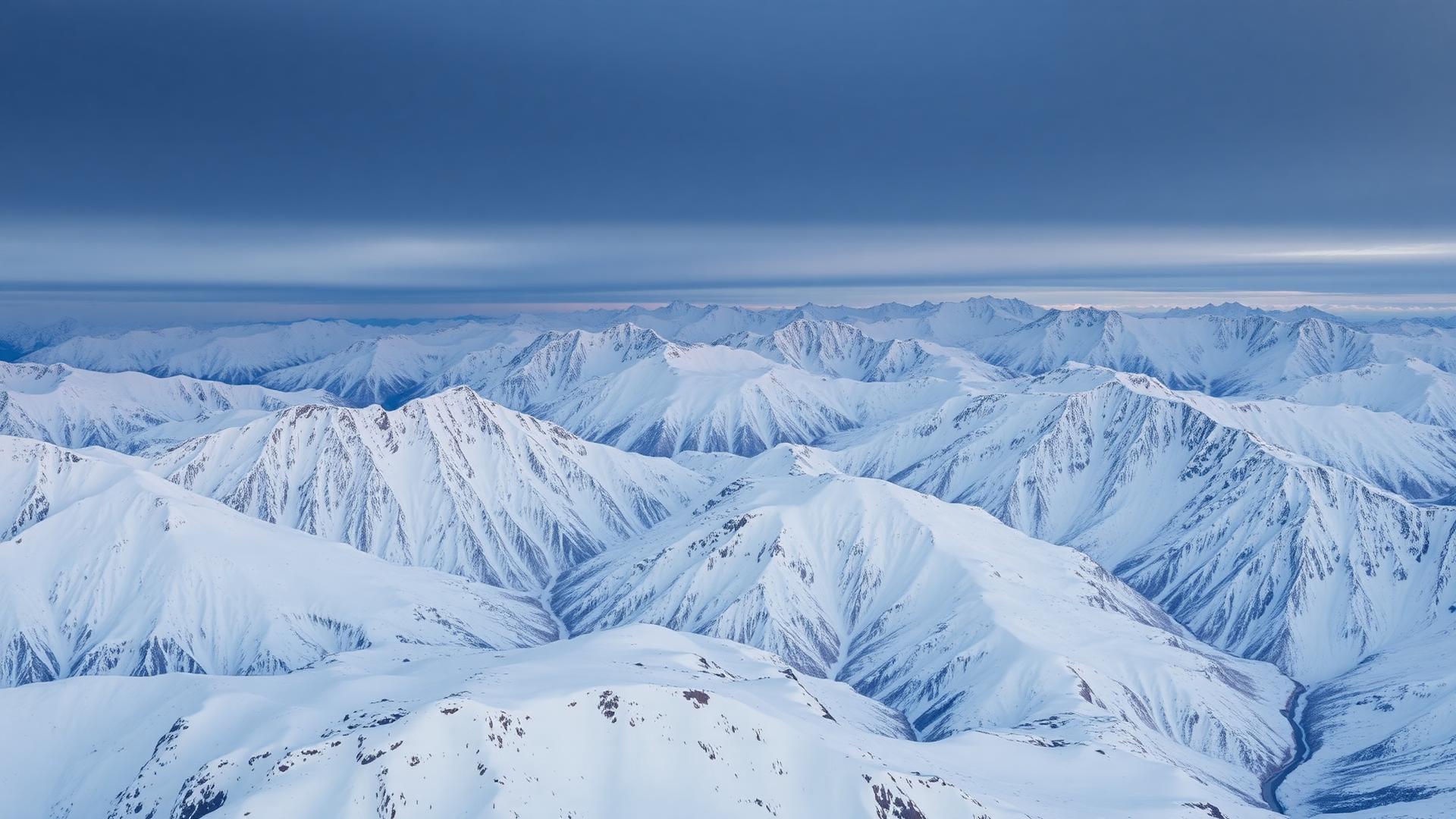 Snow-capped Himalayan peaks